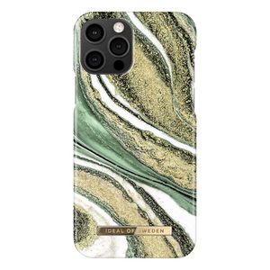 iDeal Fashion Case for iPhone 12/12 Pro - Cosmic Green Swirl