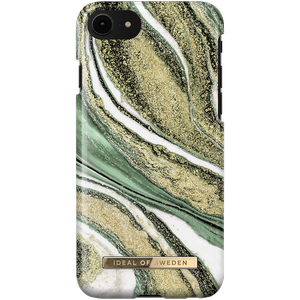 IDeal Fashion iPhone 6, 6S, 7, 8, SE 2020/SE 2022- Cosmic Green Swirl cover