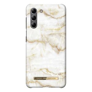 iDeal Fashion Case for Samsung Galaxy S21 - Golden Pearl Marble
