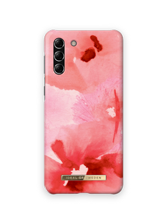iDeal Fashion Case for Samsung Galaxy S21 Plus - Coral Blush Floral