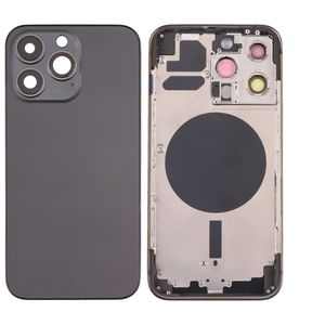 iPhone 13 Pro Baksida med smådelar - Svart