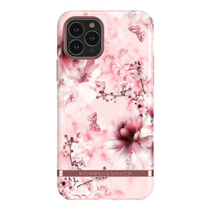 Richmond & Finch Skal för iPhone 11 Pro - Pink Marble Floral