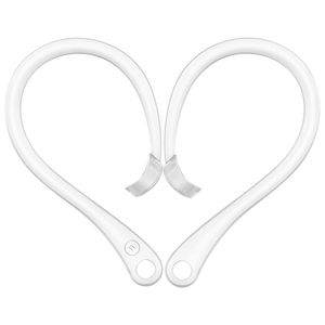AirPods ear-hooks in silicone - White