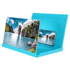 F18 Universal 12" Foldbar Skærmforstørrelsesglas med Bogdesign – Blå