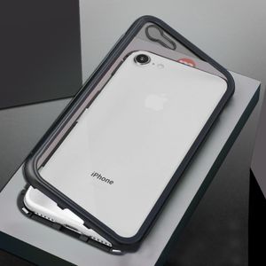 Deksel i herdet glass for iPhone 7/8/SE 2020/SE 2022 - Svart