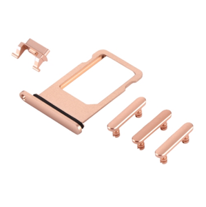 iPhone 8 Sim Card Holder & Side Buttons - Rosegold