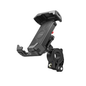 Joyroom JR-ZS428 støtsikker mobiltelefonholder for sykkel og motorsykkel – svart