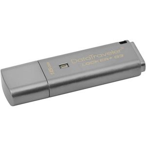 Kingston DataTraveler USB 3.0 minne, 16GB Locker+