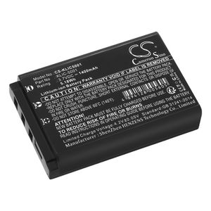 KLIC-5001 erstatningsbatteri