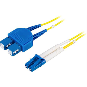 DELTACO Fiberkablage, LC - SC, 9/125, OS2, duplex, singlemode - 20m