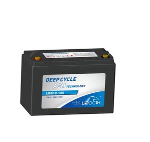 Leoch 12V 120Ah LDC Deep Cycle (AGM) Batteri 330 x 173 x 220mm