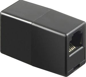 Network connector 8P/8C RJ45 - Svart