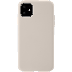 Melkco Aqua Silicone Skal för iPhone 11 & XR - Sand Pink