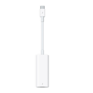 Apple Thunderbolt 3 till Thunderbolt 2 adapter 20Gb/s - Vit