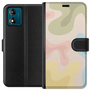 Motorola Moto E13 Sort Lommebokdeksel Nyanspalett