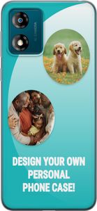 Suunnittele omat Motorola Moto E13 Läpinäkyvä kuori