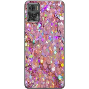 Motorola Moto E22i Gjennomsiktig Telefondeksel Glitter