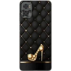 Motorola Moto E22i Läpinäkyvä Puhelinkotelo Lyxig Sko