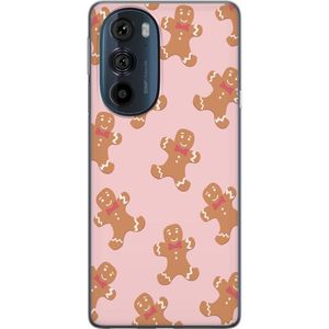 Motorola Edge 30 Pro Gjennomsiktig Telefondeksel Pepparkaksgubbe