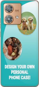 Design ditt eget Motorola Edge 40 Neo Gjennomsiktig deksel