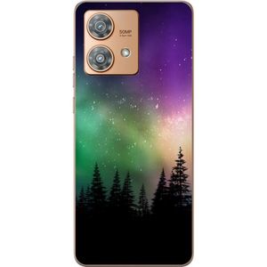 Motorola Edge 40 Neo Gjennomsiktig Telefondeksel Norrsken