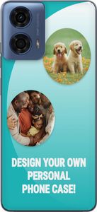 Suunnittele omat Motorola Moto G04 Läpinäkyvä kuori