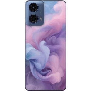 Motorola Moto G04 Transparent Mobilskal Skyar