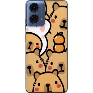 Motorola Moto G04 Transparent Mobilskal Kapivara