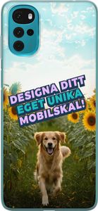 Design ditt eget Motorola Moto G22 Gjennomsiktig deksel