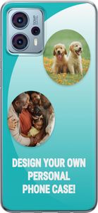 Suunnittele omat Motorola Moto G23 Läpinäkyvä kuori