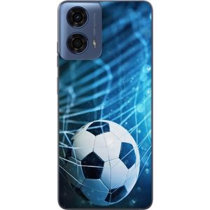 Motorola Moto G24 Transparent Mobilskal Fotboll