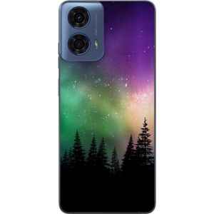 Motorola Moto G24 Transparent Mobilskal Norrsken