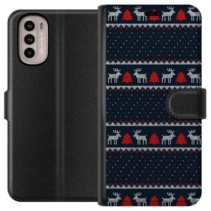 Motorola Moto G31 Svart Plånboksfodral Tomtens Team