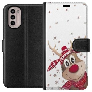 Motorola Moto G31 Svart Plånboksfodral Renen Rudolf