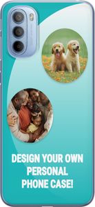 Design dit eget Motorola Moto G31 Gennemsigtig cover