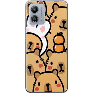 Motorola Moto G53 Transparent Mobilskal Kapivara