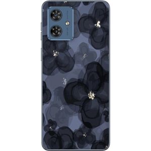 Motorola Moto G54 Läpinäkyvä Puhelinkotelo Blomsteräng