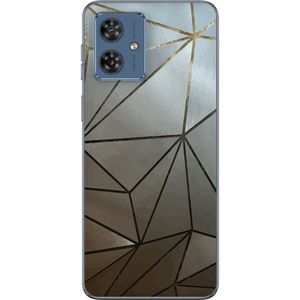 Motorola Moto G54 Gjennomsiktig Telefondeksel Mönster Rosé