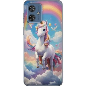 Motorola Moto G54 Läpinäkyvä Puhelinkotelo Stolt Enhörnig