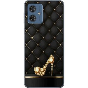 Motorola Moto G54 Läpinäkyvä Puhelinkotelo Lyxig Sko