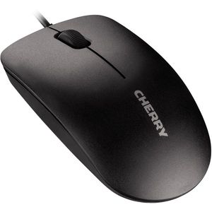Cherry MC 1000 - Trådad optisk mus med 1200 DPI, 3 knappar+scroll, USB, 1,8m kab