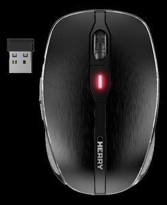 Cherry MW 8 Advanced trådlös mus, 3200 DPI, Bluetooth - Svart