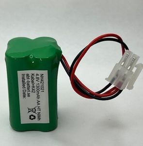 Ni-MH Batteripaket 4,8V 1300mAh AA HT 2-staket K42+LÅ NH421021