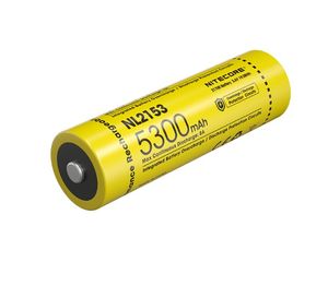 Nitecore NL2153 Li-ion 5300mAh 3,6V oppladbart 21700-batteri