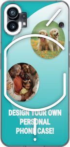 Design dit eget Nothing Phone (1) Gennemsigtig cover