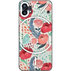 Nothing Phone (1) Transparent Mobilskal Flora