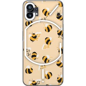 Nothing Phone (1) Transparent Mobilskal Humlor