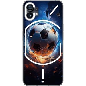 Nothing Phone (1) Transparent Mobilskal Flygande boll