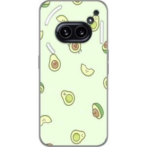 Nothing Phone (2a) Läpinäkyvä Puhelinkotelo Avokado