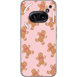 Nothing Phone (2a) Läpinäkyvä Puhelinkotelo Pepparkaksgubbe